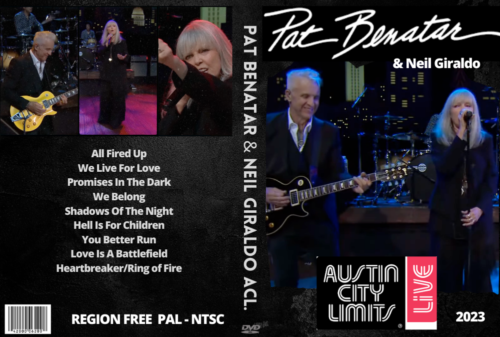 Pat Benatar & Neil Giraldo Austin City Limits 2023 DVD