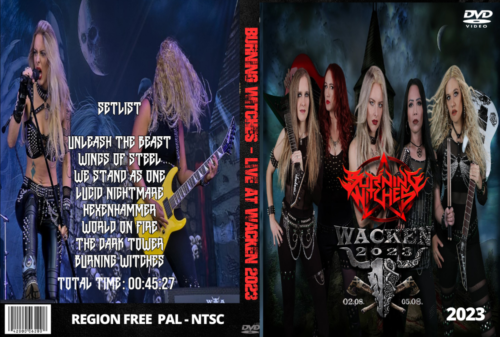 BURNING WITCHES - LIVE AT WACKEN 2023 DVD