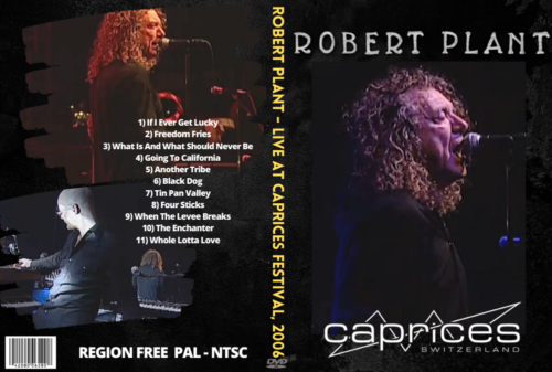 Robert Plant - Live at Caprices Festival, Switzerland 2006 DVD
