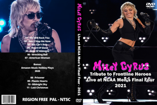 Miley Cyrus Tribute to Frontline Heroes 2021 DVD