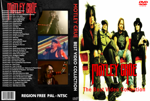 Motley Crue The Best Video Collection (2 DVDs) | DVD Rock Depot