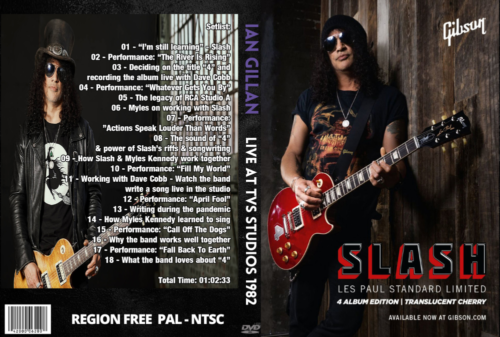 Slash - The Making of "4" + Live Performances DVD
