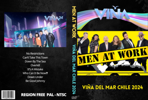 MEN AT WORK Live at Viña del Mar Chille 2024 DVD