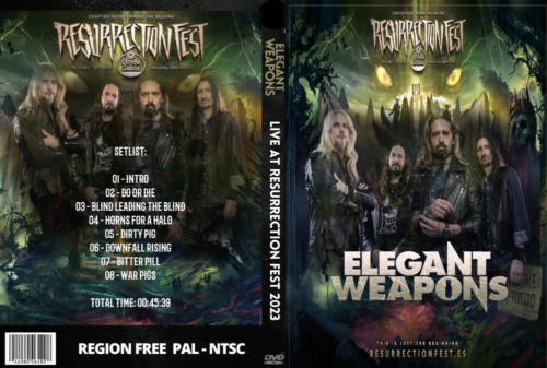 ELEGANT WEAPONS Live at Resurrection Fest Estrella Galicia 2023 DVD