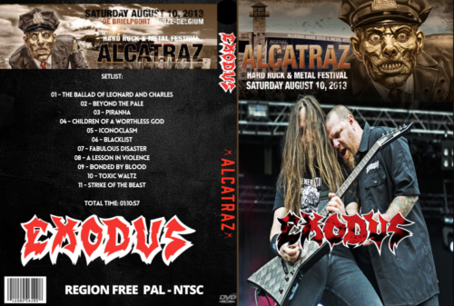 EXODUS Live at Alcatraz Heavy Metal Festival 2013 DVD
