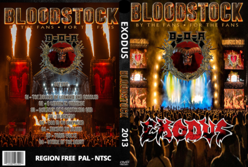 Exodus Bloodstock Open Air, England 2013 DVD