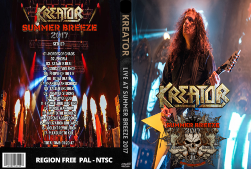 KREATOR Live at SUMMER BREEZE Open Air, Germany 2017 DVD
