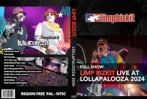 LIMP BIZKIT Live at Lollapalooza Chile 2024 DVD