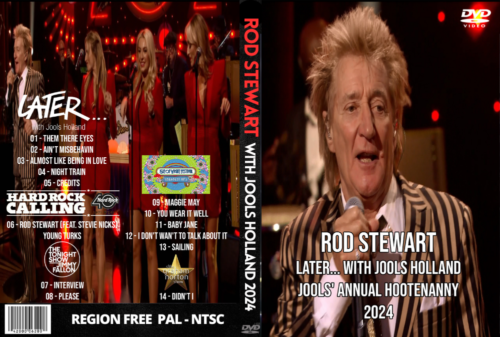 Rod Stewart Later... with Jools Holland 2024 & More DVD