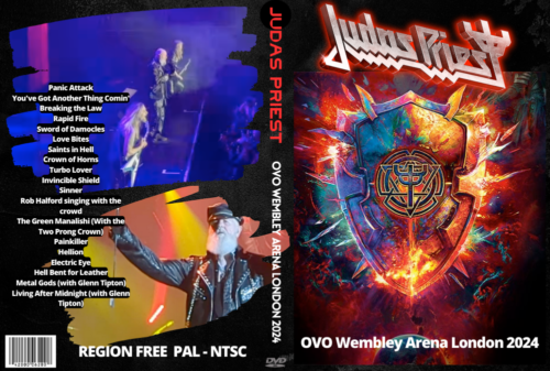 JUDAS PRIEST Live AT OVO Wembley Arena London 2024 DVD