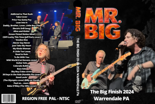 Mr. Big Live And Kicking In Tokyo Japan 1991 DVD | DVD Rock Depot