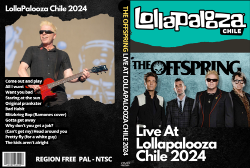 THE OFFSPRING Live At Lollapalooza Chile 2024 DVD