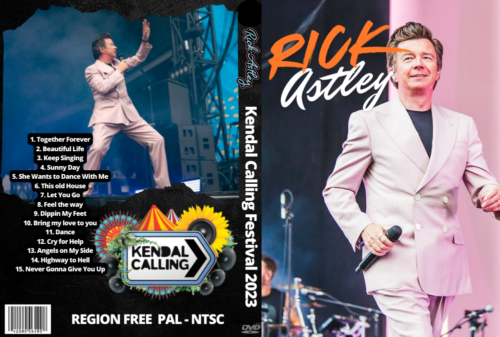 Rick Astley Live at Kendal Calling 2023 DVD