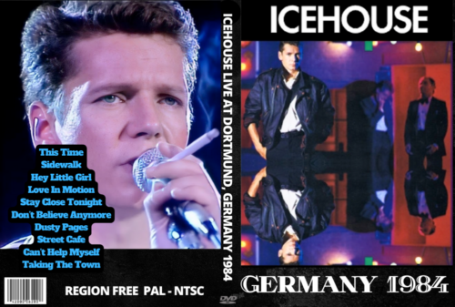 ICEHOUSE Live at Dortmund, Germany 05-24-1984 DVD