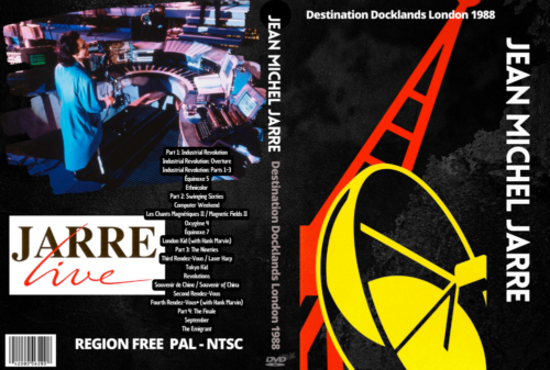JEAN MICHEL JARRE - Destination Docklands London 1988 DVD