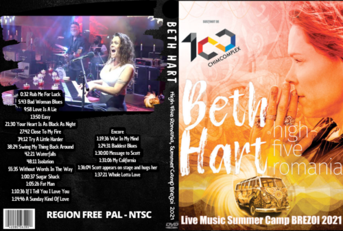 BETH HART - High Five Romania, Summer Camp Brezoi 2021 DVD