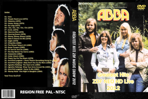 ABBA Greatest Hits ZDF Music Show 2012 DVD