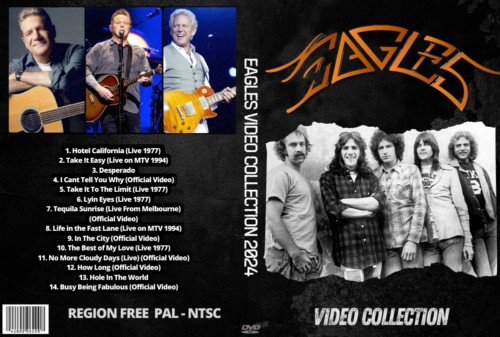 EAGLES Video Collection 2024 DVD