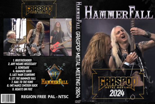 HAMMERFALL Live at Graspop Metal Meeting 2024 DVD