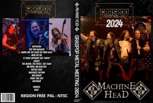MACHINE HEAD Live at Graspop Metal Meeting 2024 DVD