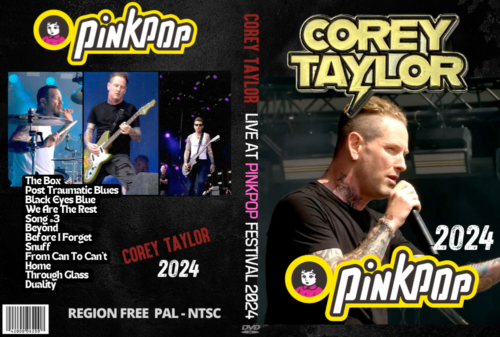 COREY TAYLOR Live at PinkPop Festival 2024 DVD