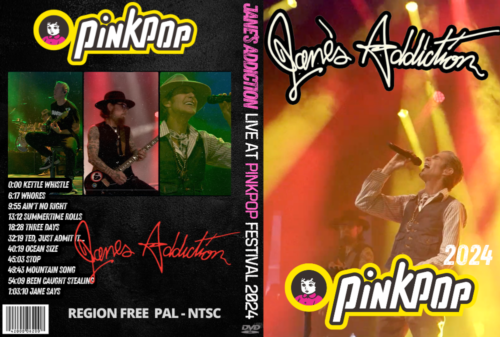 JANE'S ADDICTION Live at PinkPop Festival 2024 DVD