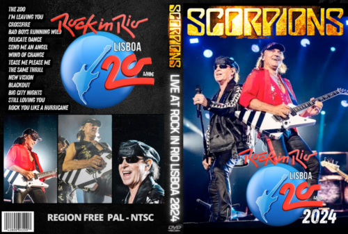 SCORPIONS Live at Rock in Rio Festival 2024 DVD