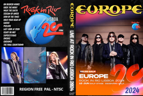 EUROPE Live at Rock in Rio Festival 2024 DVD