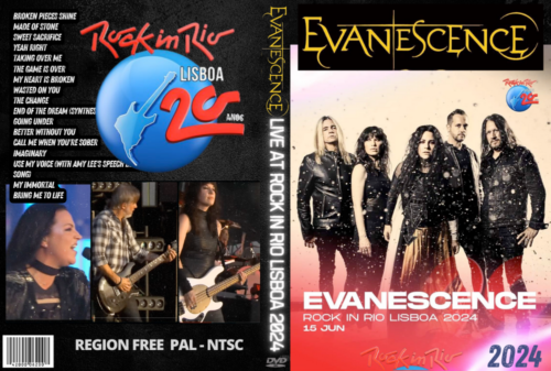 EVANESCENCE Live at Rock in Rio Festival 2024 DVD