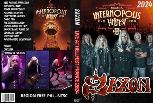 SAXON Live at Hellfest Festival, France 2024 DVD