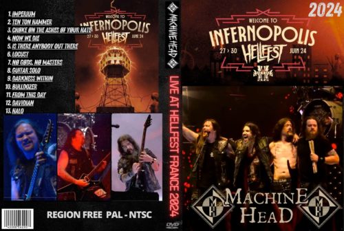 MACHINE HEAD Live at Hellfest Festival, France 2024 DVD