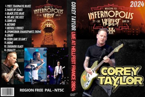 COREY TAYLOR Live at Hellfest Festival, France 2024 DVD