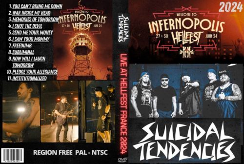SUICIDAL TENDENCIES Live at Hellfest Festival, France 2024 DVD