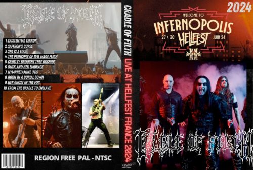 CRADLE OF FILTH Live at Hellfest Festival, France 2024 DVD