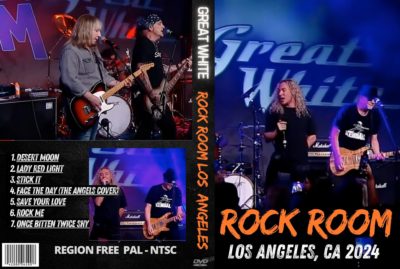 GREAT WHITE Live at Rock Room, Los Angeles, CA 2024 DVD