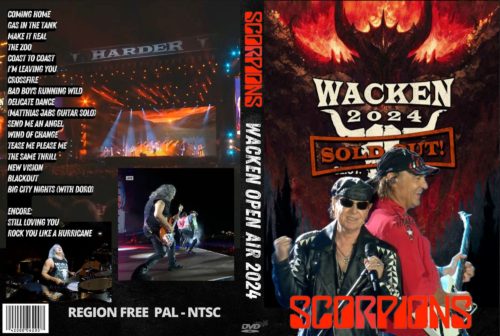 SCORPIONS Live at WACKEN Open Air 2024 DVD