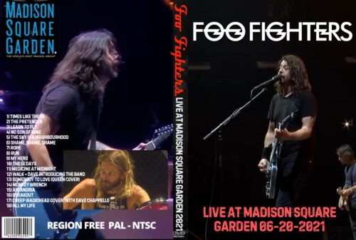 FOO FIGHTERS Live At Madison Square Garden 06-20-2021 (2 DVD Set)