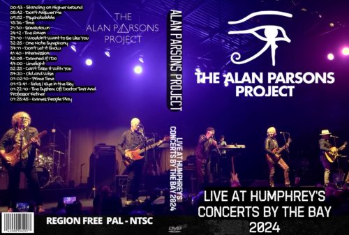 ALAN PARSONS PROJECT Live At HUMPHREY'S CONCERTS By THE BAY 2024 DVD