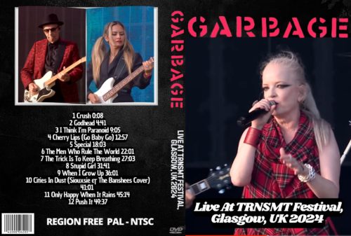 GARBAGE Live At TRNSMT Festival, Glasgow, UK 2024 DVD