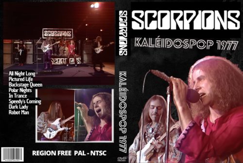 SCORPIONS Live at Kaléidospop 07-05-1977 DVD