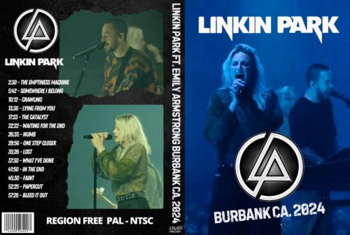 Linkin Park Ft. Emily Armstrong Burbank CA. 09/05/2024 DVD