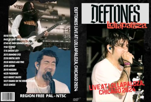 DEFTONES Live At Lollapaloza, Chicago 2024 DVD
