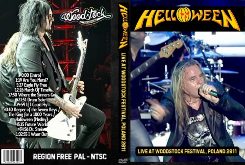 HELLOWEEN Live at Woodstock Festival, Poland 2011 DVD