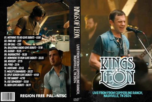 KINGS OF LEON Live from Copperline Ranch, Nashville, TN 2024 DVD