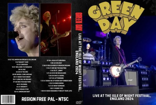 GREEN DAY Live at The Isle of Wight Festival, England 2024 DVD