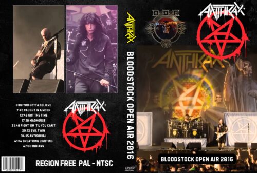 ANTHRAX Live at Bloodstock Open Air Festival 2016 DVD