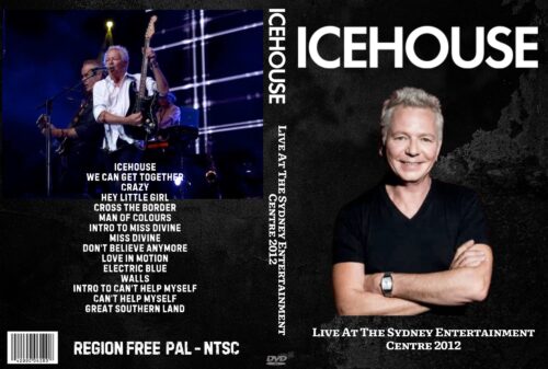 ICEHOUSE Live At The Sydney Entertainment Centre, Sydney 02-08-2012 DVD