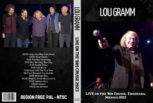 LOU GRAMM LIVE on the '80s Cruise 2023 DVD