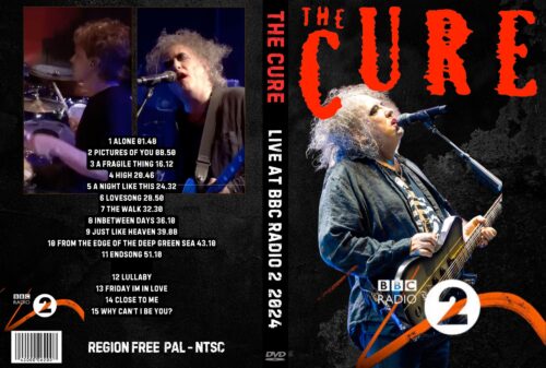 THE CURE Live Radio 2 In Concert Oct 2024 DVD