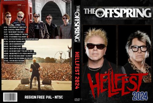 THE OFFSPRING Live at The Hellfest Festival, Clisson, France 2024 DVD